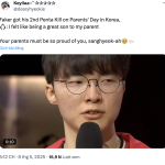 Chia sẻ của Faker về pha pentakill khiến fan không khỏi chạnh lòng