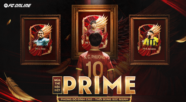 Công Phượng trở lại cùng 2 siêu sao đẳng cấp thế giới trong mùa thẻ PRIME
