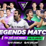 Dàn sao danh tiếng Việt Nam sẽ đồng hành cùng huyền thoại bóng đá trong trận giao hữu của FC Online
