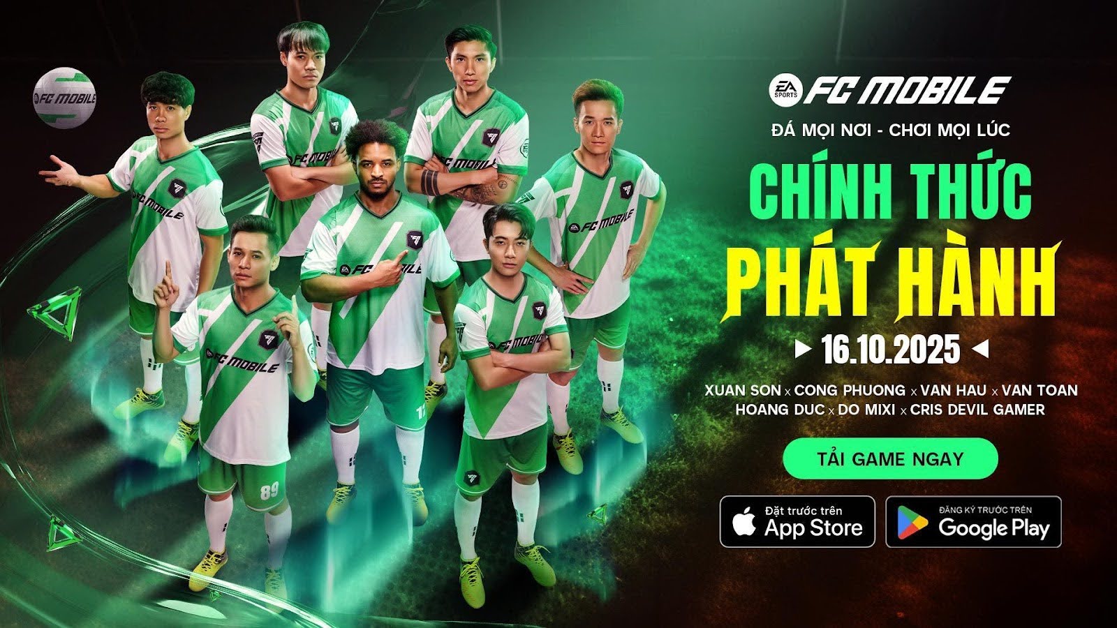 EA Sports FC Mobile chính thức công bố ngày phát hành cùng loạt quà “khủng”