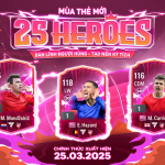 FC Online chính thức mang Eden Hazard, Guti cùng các huyền thoại khác quay trở lại trong mùa thẻ mới 25 Heroes