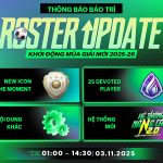 FC Online mang đến “siêu cập nhật” Roster Update 2025 với loạt thay đổi “khủng”