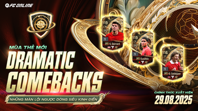 FC Online: Top 5 cầu thủ đáng chú ý của mùa thẻ Dramatic Comeback