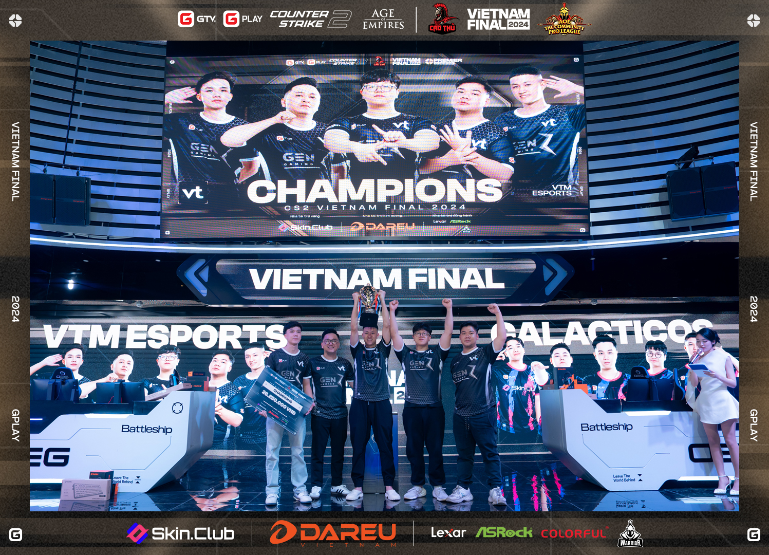 GPlay Premier Vietnam Final 2024: Bức tranh hoàn mỹ về Esports Việt Nam