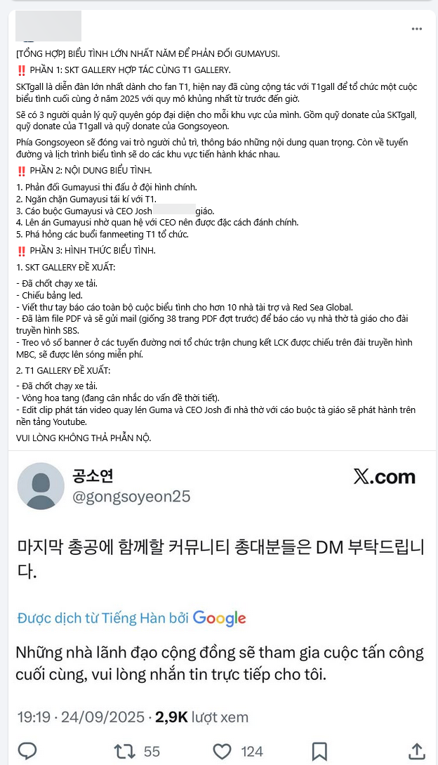 Hội anti-fan tiếp tục có động thái nhắm vào Gumayusi nhưng động thái của T1 mới gây phẫn nộ