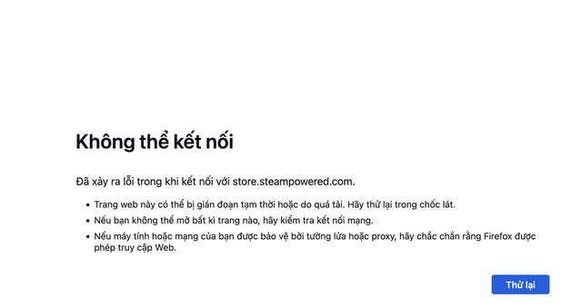 Sáng nay, game thủ Việt thấy Steam… lạ lắm