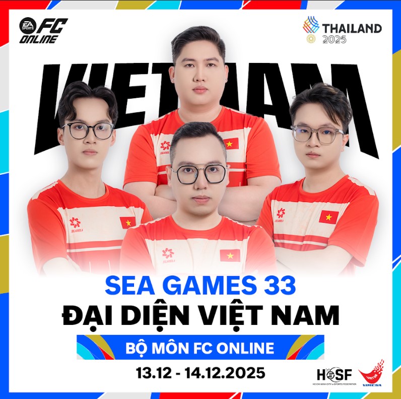 FC Online Việt Nam sẵn sàng vô địch SEA Games 33