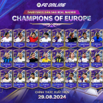 FC Online vinh danh những nhà vô địch Champions League