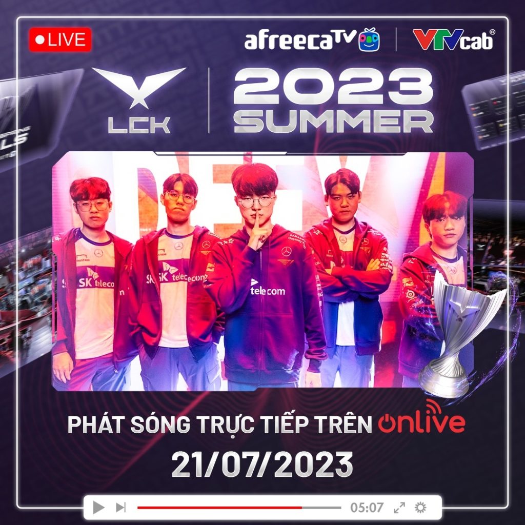 Vừa ra mắt, OnLive đã rầm rộ “tuyển quân” cho LCK 2023, cơ hội trở thành streamer chuyên nghiệp của nhà đài VTVcab
