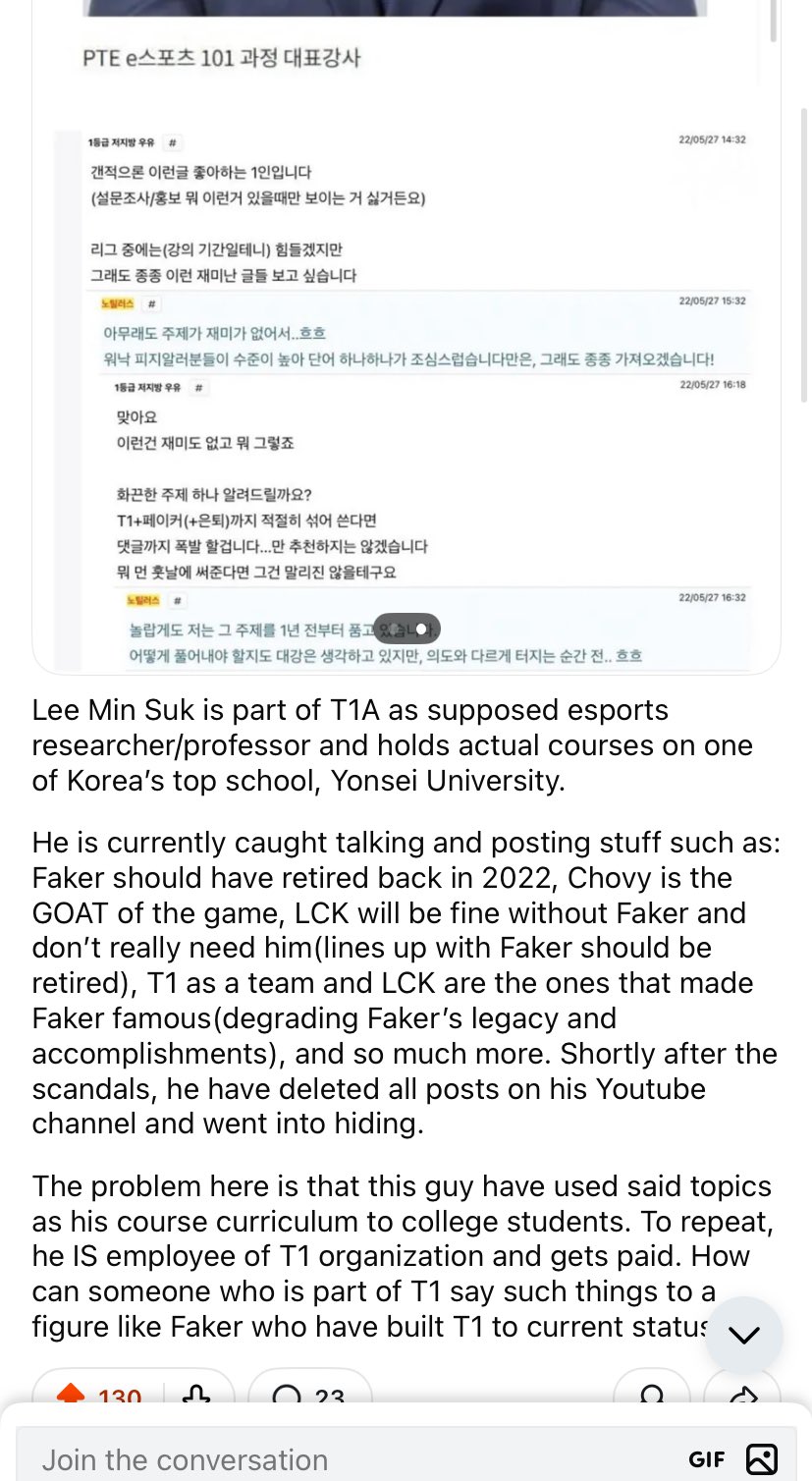 T1 xử lý nhanh gọn kẻ chỉ trích Faker khiến nhiều người nhớ đến drama cũ